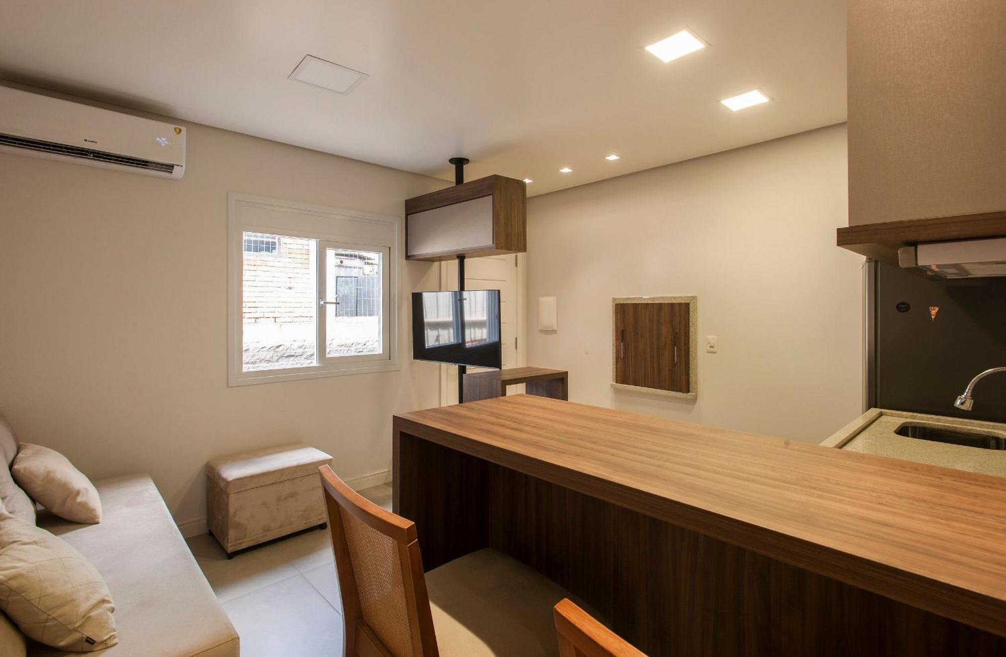 Locar-In Gramado Flat Centro A 600 M Da Rua Coberta Apartment Exterior photo